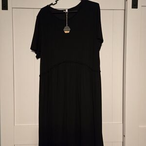 Elegant Black Women's Dress